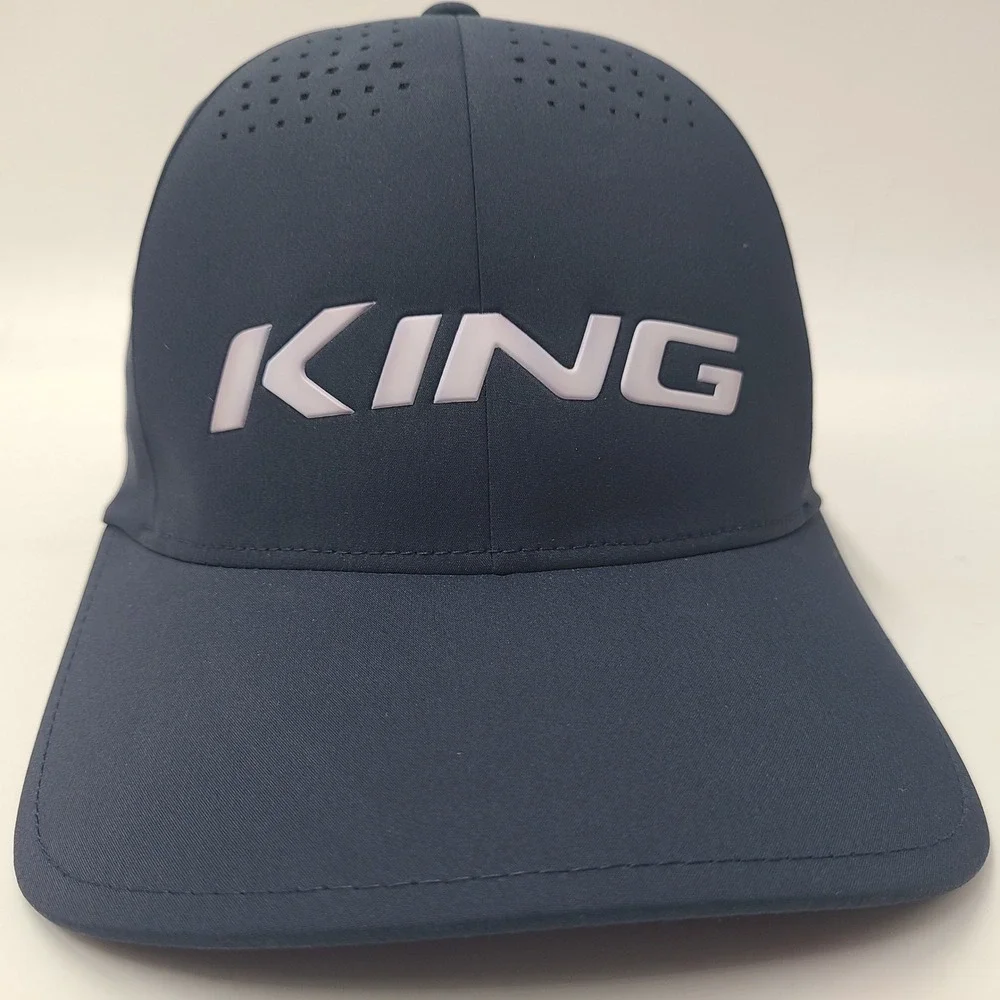 Cobra Golf Hat Fitted S-M Blue White King Tour Exclusive Performance Casual Men